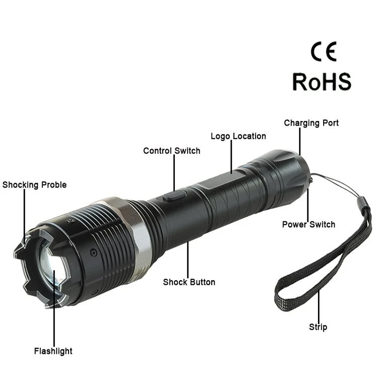 Stun Gun with LED Flashlight