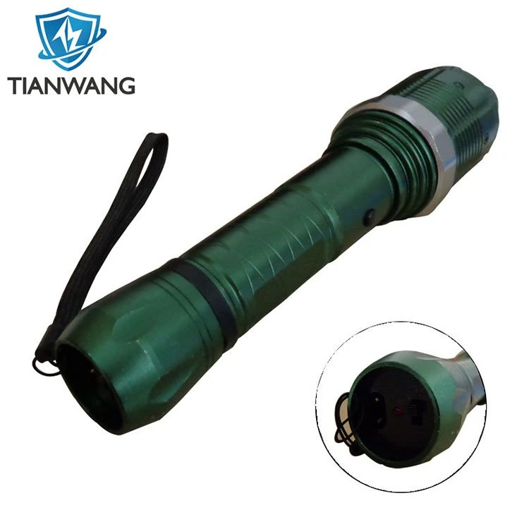 Stun Gun With Zoomable LED Flashlight