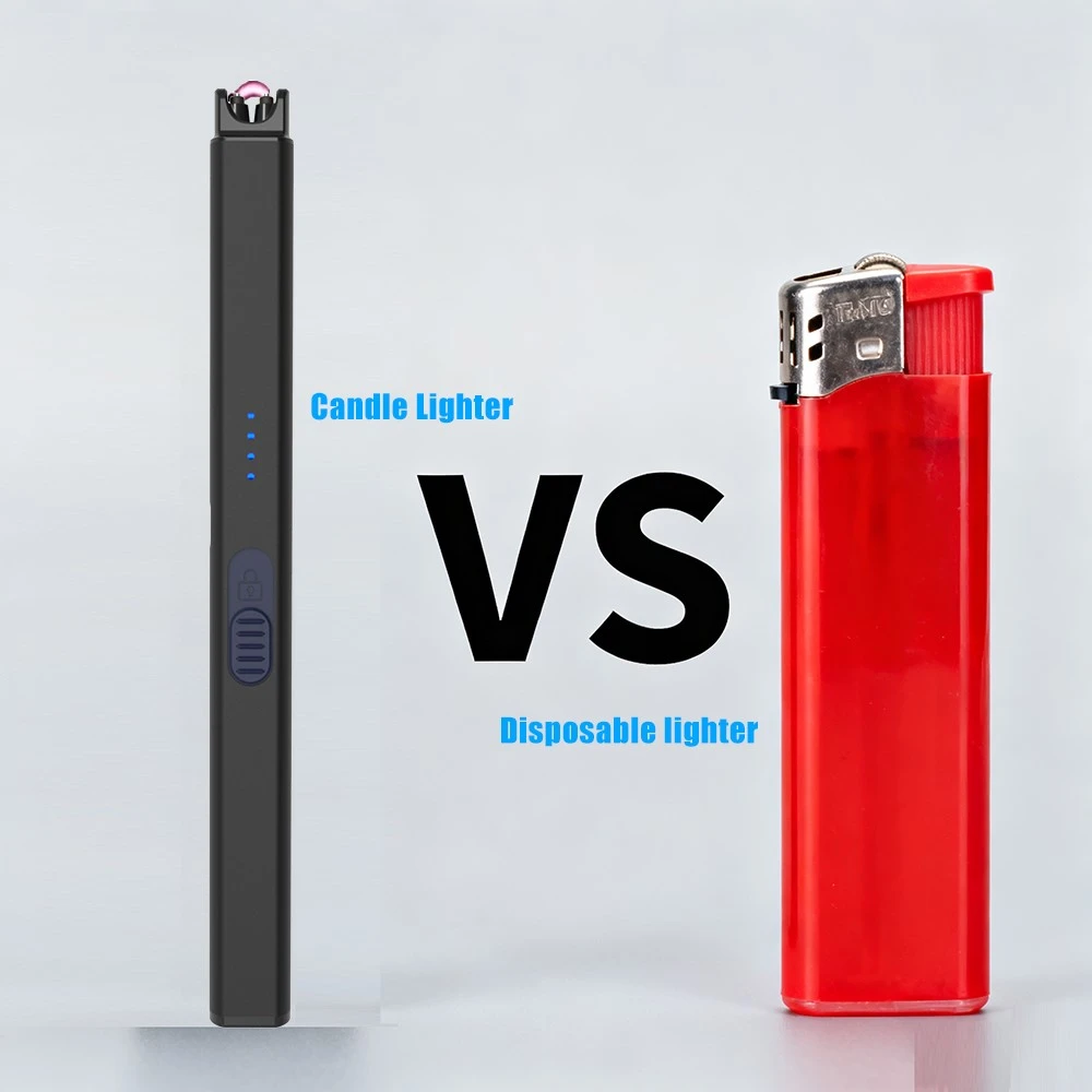 Electric Candle Lighters VS Disposable lighters Electric Candle Lighters VS Disposable lighters