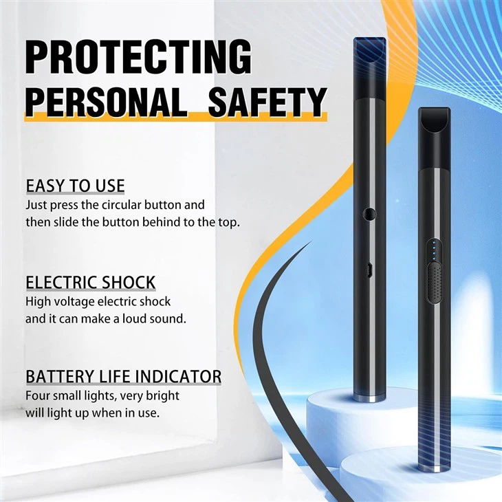 Flashlight for Self-Defense Stun Guns Pain Pen-3