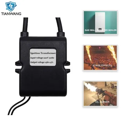 AC 220V ไฟฟ้า PULSE แก๊ส Burner จุดระเบิดหม้อแปลงไฟฟ้า